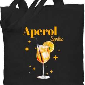 Shirtracer Umhängetasche Aperol Spritz Kostüm Aperoli Aperollin Freundin Spritztour, Karneval & Fasching