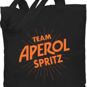 Shirtracer Umhängetasche Team Aperol Spritz JGA Mädelsabend Spritztour Aperol Geschenk, Karneval & Fasching