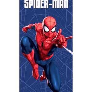 Spiderman Badetuch Marvel, Baumwolle, Kinder Strandtuch 70 x 140 cm