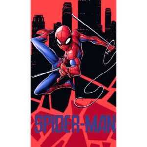 Spiderman Badetuch Marvel, Baumwolle, Kinder Strandtuch 70 x 140 cm