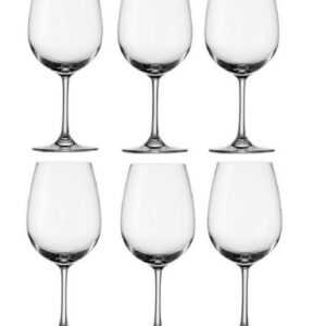 Stölzle Weinglas Stölzle Lausitz Weinland Bordeauxglas 540ml (6er Set), Kristallglas