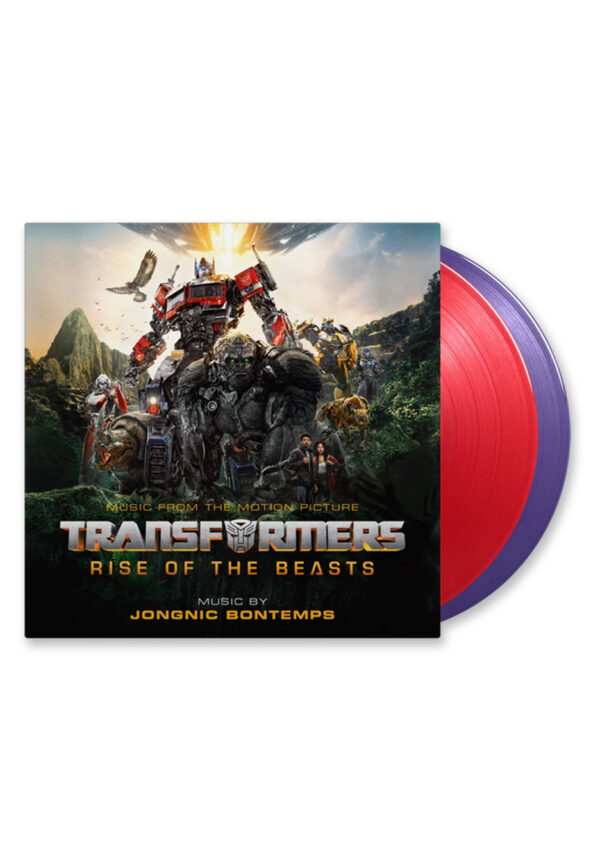 Transformers - Transformers: Rise Of The Beasts OST (Jongnic Bontemps) Ltd. Red & Purple - Colored 2 Vinyl