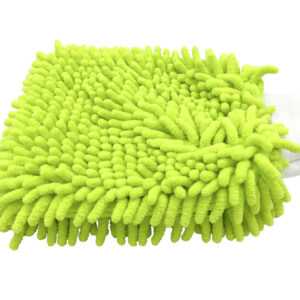TrendLine Microfaser Handschuh Chenille grün