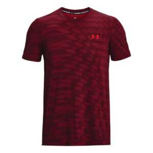 Under Armour® Funktionsshirt Seamless Ripple SS mit Mesh-Einsätzen