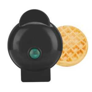 autolock Waffeleisen Mini Waffeleisen Waffel Maschine 350W mit Antihaftbeschichtung, 350,00 W, kleiner Waffelmaker für Kindergeburtstage Familienfeiern Ostern