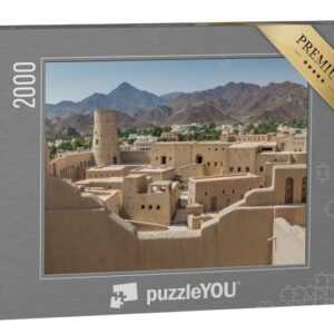 puzzleYOU Puzzle Ansicht von Bahla Fort, Oman, 2000 Puzzleteile, puzzleYOU-Kollektionen Naher Osten