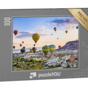 puzzleYOU Puzzle Ballonfahrt, Goreme, Kappadokien, Türkei, 100 Puzzleteile, puzzleYOU-Kollektionen Naher Osten