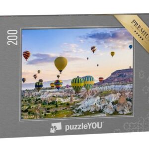 puzzleYOU Puzzle Ballonfahrt, Goreme, Kappadokien, Türkei, 200 Puzzleteile, puzzleYOU-Kollektionen Naher Osten