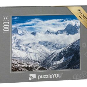 puzzleYOU Puzzle Berge in der Everest-Region, Himalaya, Ost-Nepal, 1000 Puzzleteile, puzzleYOU-Kollektionen Himalaya