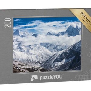 puzzleYOU Puzzle Berge in der Everest-Region, Himalaya, Ost-Nepal, 200 Puzzleteile, puzzleYOU-Kollektionen Himalaya