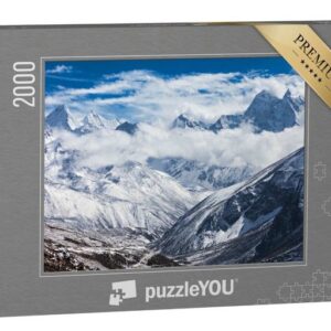 puzzleYOU Puzzle Berge in der Everest-Region, Himalaya, Ost-Nepal, 2000 Puzzleteile, puzzleYOU-Kollektionen Himalaya
