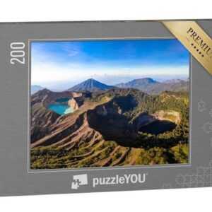 puzzleYOU Puzzle Danau Kelimutu, Ende, Ost-Nusa Tenggara, 200 Puzzleteile, puzzleYOU-Kollektionen Asien