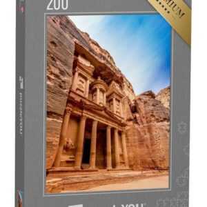 puzzleYOU Puzzle Die Schatzkammer in Jordanien, Petra, 200 Puzzleteile, puzzleYOU-Kollektionen Naher Osten
