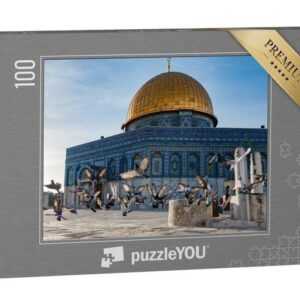 puzzleYOU Puzzle Felsendom: Altstadt von Jerusalem, Israel, 100 Puzzleteile, puzzleYOU-Kollektionen Naher Osten