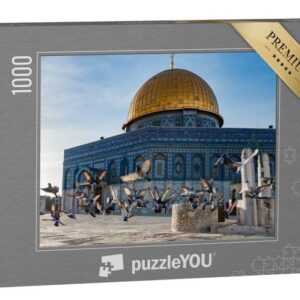puzzleYOU Puzzle Felsendom: Altstadt von Jerusalem, Israel, 1000 Puzzleteile, puzzleYOU-Kollektionen Naher Osten