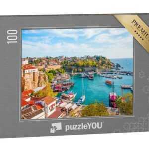 puzzleYOU Puzzle Foto der Altstadt von Kaleici, Antalya, Türkei, 100 Puzzleteile, puzzleYOU-Kollektionen Naher Osten