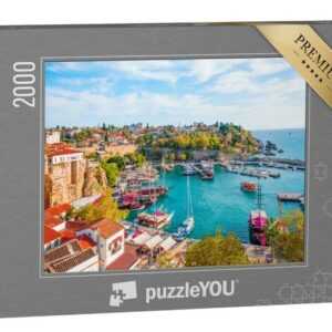 puzzleYOU Puzzle Foto der Altstadt von Kaleici, Antalya, Türkei, 2000 Puzzleteile, puzzleYOU-Kollektionen Naher Osten