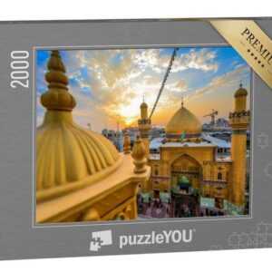 puzzleYOU Puzzle Heiliges Heiligtum des Imam Ali in Nadschaf - Irak, 2000 Puzzleteile, puzzleYOU-Kollektionen Naher Osten