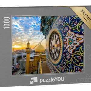 puzzleYOU Puzzle Imam ali Schrein Uhrentor - najaf - iraq, 1000 Puzzleteile, puzzleYOU-Kollektionen Naher Osten