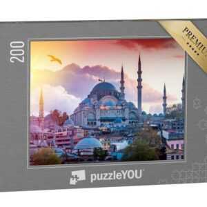 puzzleYOU Puzzle Istanbul, Ansicht der türkischen Hauptstadt, 200 Puzzleteile, puzzleYOU-Kollektionen Türkei, Istanbul, Naher Osten