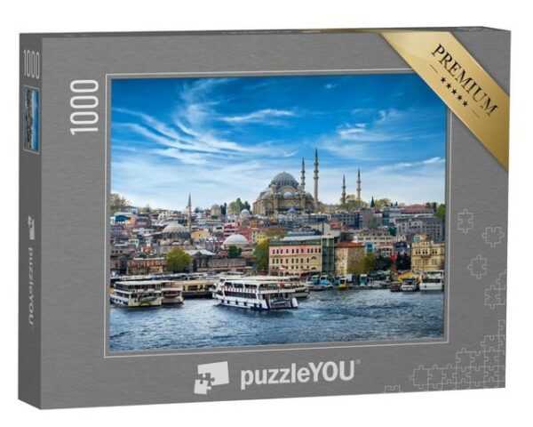 puzzleYOU Puzzle Istanbul, Hauptstadt der Türkei, 1000 Puzzleteile, puzzleYOU-Kollektionen Naher Osten