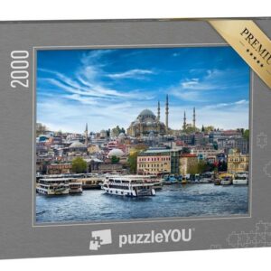 puzzleYOU Puzzle Istanbul, Hauptstadt der Türkei, 2000 Puzzleteile, puzzleYOU-Kollektionen Naher Osten