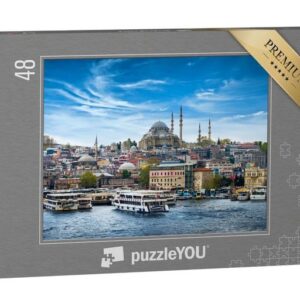 puzzleYOU Puzzle Istanbul, Hauptstadt der Türkei, 48 Puzzleteile, puzzleYOU-Kollektionen Naher Osten