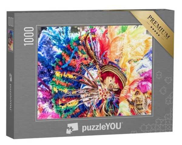 puzzleYOU Puzzle Karneval in Barranquilla, Kolumbien, 1000 Puzzleteile, puzzleYOU-Kollektionen Südamerika