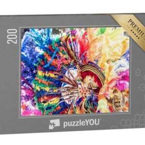 puzzleYOU Puzzle Karneval in Barranquilla, Kolumbien, 200 Puzzleteile, puzzleYOU-Kollektionen Südamerika