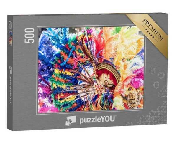 puzzleYOU Puzzle Karneval in Barranquilla, Kolumbien, 500 Puzzleteile, puzzleYOU-Kollektionen Südamerika