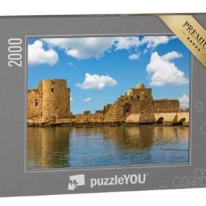 puzzleYOU Puzzle Kreuzfahrer Seeburg Sidon Saida im Südlibanon, 2000 Puzzleteile, puzzleYOU-Kollektionen Naher Osten
