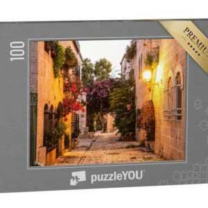 puzzleYOU Puzzle Mishkenot Shaananim, Stadtteil von Jerusalem, 100 Puzzleteile, puzzleYOU-Kollektionen Naher Osten