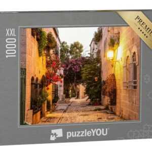 puzzleYOU Puzzle Mishkenot Shaananim, Stadtteil von Jerusalem, 1000 Puzzleteile, puzzleYOU-Kollektionen Naher Osten
