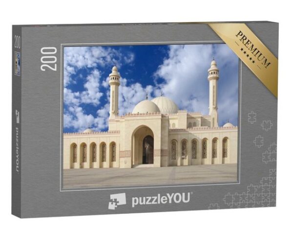 puzzleYOU Puzzle Moschee von Bahrain: Al Fateh, 200 Puzzleteile, puzzleYOU-Kollektionen Naher Osten