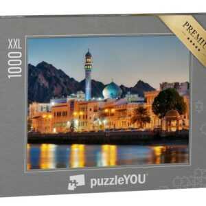 puzzleYOU Puzzle Muttrah Corniche, Muscat, Oman, 1000 Puzzleteile, puzzleYOU-Kollektionen Naher Osten