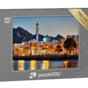 puzzleYOU Puzzle Muttrah Corniche, Muscat, Oman, 48 Puzzleteile, puzzleYOU-Kollektionen Naher Osten
