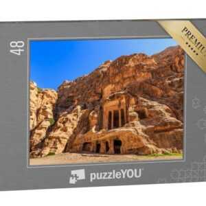 puzzleYOU Puzzle Siq al-Barid, Wadi Musa, Jordanien, 48 Puzzleteile, puzzleYOU-Kollektionen Naher Osten