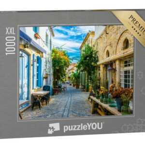 puzzleYOU Puzzle Straßenansicht der Stadt Alacati, Türkei, 1000 Puzzleteile, puzzleYOU-Kollektionen Naher Osten