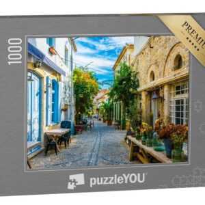 puzzleYOU Puzzle Straßenansicht der Stadt Alacati, Türkei, 1000 Puzzleteile, puzzleYOU-Kollektionen Naher Osten