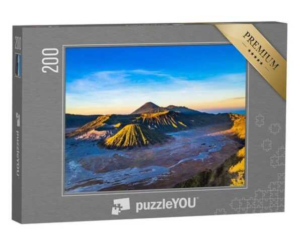 puzzleYOU Puzzle Vulkan Mount Bromo, Ost-Java, Indonesien, 200 Puzzleteile, puzzleYOU-Kollektionen Asien