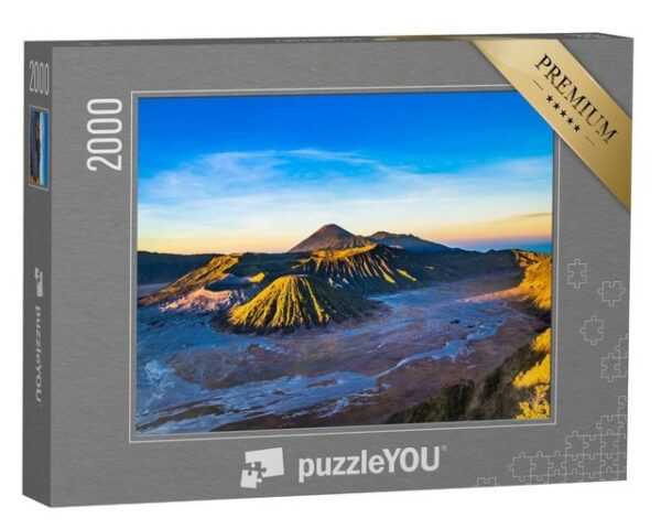 puzzleYOU Puzzle Vulkan Mount Bromo, Ost-Java, Indonesien, 2000 Puzzleteile, puzzleYOU-Kollektionen Asien