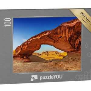 puzzleYOU Puzzle Wüste von Wadi Rum, Jordanien, Naher Osten, 100 Puzzleteile, puzzleYOU-Kollektionen