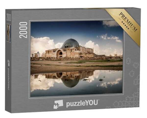 puzzleYOU Puzzle Zitadelle von Amman in der Stadt Amman, 2000 Puzzleteile, puzzleYOU-Kollektionen Naher Osten