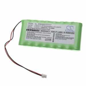 vhbw Ersatz für Visonic GP180AAH8BMX, 103-300672, 0-9912-G für Akku NiMH 2000 mAh (9,6 V)