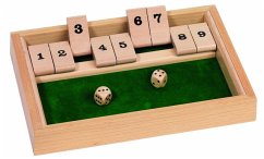 Goki HS075 - Würfelspiel Shut the box