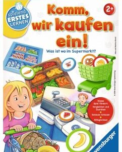 Ravensburger 24721 - Komm wir kaufen ein - was ist wo im Supermarkt?