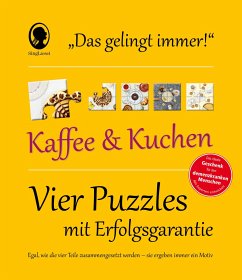 Das "Gelingt-immer"-Puzzle Kaffee und Kuchen. Das Puzzle-Spiel für Senioren mit Demenz