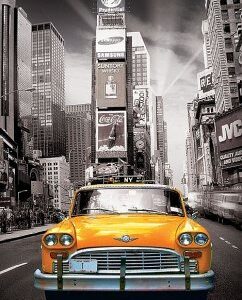 Eurographics 6000-0657 - New York City Yellow Cab