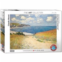 Eurographics 6000-1499 - Strandweg zwischen Weizenfeldern von Claude Monet