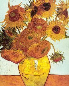 Eurographics 6000-3688 - Zwölf Sonnenblumen in einer Vase von van Gogh